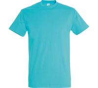 SOLS Mens Imperial Heavyweight Short Sleeve T-Shirt (Blue Atoll) - Multicolour Cotton - Size Small