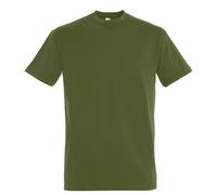 SOL'S Men's Imperial Heavyweight Short Sleeve T-Shirt in Khaki | Size: XL SOL'S Khaki XL