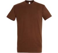SOLS Mens Imperial Heavyweight Short Sleeve T-Shirt (Earth) - Multicolour Cotton - Size X-Large