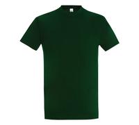 SOL'S Men's Imperial Heavyweight Short Sleeve T-Shirt in Bottle Green | Size: Medium SOL'S Bottle Green M
