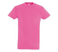 SOL'S Men's Imperial Heavyweight Short Sleeve T-Shirt in Bright Pink | Size: Small SOL'S Bright Pink S
