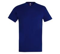 SOL'S Men's Imperial Heavyweight Short Sleeve T-Shirt in Dark Blue | Size: Medium SOL'S Dark Blue M