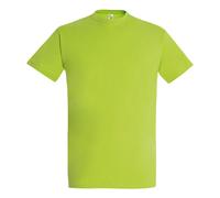 SOL'S Men's Imperial Heavyweight Short Sleeve T-Shirt in Green | Size: 2XL SOL'S Green 2XL