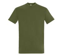 SOL'S Men's Imperial Heavyweight Short Sleeve T-Shirt in Khaki | Size: 2XL SOL'S Khaki 2XL