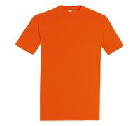 SOL'S Men's Imperial Heavyweight Short Sleeve T-Shirt in Orange | Size: Large SOL'S Orange L