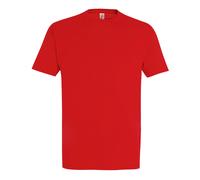 SOLS Mens Imperial Heavyweight Short Sleeve T-Shirt (Hibiscus) - Multicolour Cotton - Size 2XL