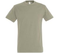 SOLS Mens Imperial Heavyweight Short Sleeve T-Shirt (Khaki) Cotton - Size 2XL