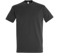 SOLS Mens Imperial Heavyweight Short Sleeve T-Shirt (Mouse Grey) - Dark Grey - Size 5XL