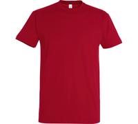 SOLS Mens Imperial Heavyweight Short Sleeve T-Shirt (Tango Red) - Multicolour Cotton - Size Medium