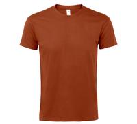 SOLS Mens Imperial Heavyweight Short Sleeve T-Shirt (Terracotta) - Multicolour Cotton - Size 2XL