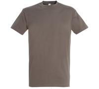 SOLS Mens Imperial Heavyweight Short Sleeve T-Shirt (Zinc) - Multicolour Cotton - Size Small