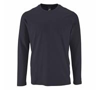 SOLS Mens Imperial Long Sleeve T-Shirt (Mouse Grey) - Dark Grey - Size X-Large