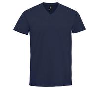 SOLS Mens Imperial V Neck T-Shirt (French Navy) - Size Large
