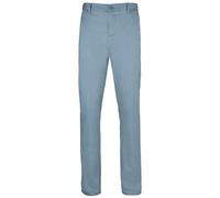 SOLS Mens Jared Stretch Slim Suit Trousers (Creamy Dark Blue) - Sky Blue - Size 34 Regular