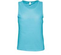 SOLS Mens Justin Sleeveless Tank / Vest Top (Blue Atoll) - Multicolour Cotton - Size Medium