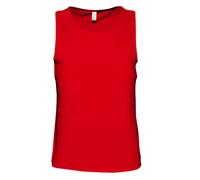 SOL'S Men's Justin Sleeveless Tank / Vest Top in Red | Size: Large SOL'S Red L