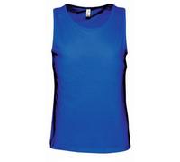 SOL'S Men's Justin Sleeveless Tank / Vest Top in Blue | Size: Large SOL'S Blue L