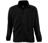 SOL'S Men's North Fleece Jacket in Black | Size: Large SOL'S Black L