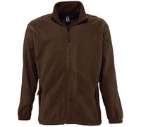SOL'S Men's North Fleece Jacket in Chocolate | Size: 5XL SOL'S Chocolate 5XL