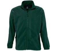 SOL'S Men's North Fleece Jacket in Dark Green | Size: XL SOL'S Dark Green XL