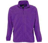 SOL'S Men's North Fleece Jacket in Purple | Size: 5XL SOL'S Purple 5XL