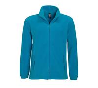 SOLS Mens North Full Zip Outdoor Fleece Jacket (Aqua) - Navy - Size 5XL