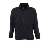SOLS Mens North Full Zip Outdoor Fleece Jacket (Charcoal) - Size Large