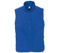 SOL'S Men's Norway Anti-Pill Fleece Bodywarmer Gilet in Blue | Size: 2XL SOL'S Blue 2XL