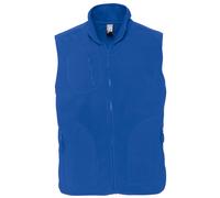 SOL'S Men's Norway Anti-Pill Fleece Bodywarmer Gilet in Blue | Size: Medium SOL'S Blue M