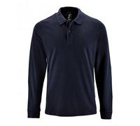 SOLS Mens Perfect Long Sleeve Pique Polo Shirt PC2912