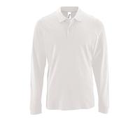 SOLS Mens Perfect Long Sleeve Pique Polo Shirt PC2912