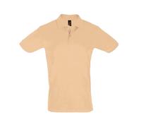 SOL'S Men's Perfect Pique Short Sleeve Polo Shirt in Light Sand | Size: Medium SOL'S Light Sand M