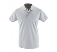 SOLS Mens Perfect Pique Short Sleeve Polo Shirt (Pure Grey) - Multicolour Cotton - Size Small
