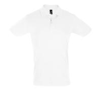 (2XL, White) SOLS Mens Perfect Pique Short Sleeve Polo Shirt