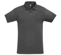 Perfect Pique Short Sleeve Polo Shirt SOL'S Dark Grey XXL