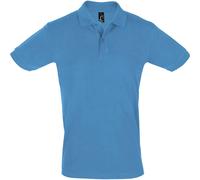 SOL'S Men's Perfect Polo Shirt in Aqua | Size: 3XL SOL'S Aqua 3XL