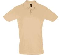 SOL'S Men's Perfect Polo Shirt in Light Sand | Size: Medium SOL'S Light Sand M