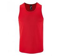 SOL'S Men's Performance Tank Top in Red | Size: 3XL SOL'S Red 3XL