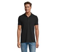 SOL'S Men's Phoenix Polo Shirt in Black | Size: XL SOL'S Black XL