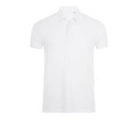 SOLS Mens Phoenix Short Sleeve Pique Polo Shirt (White) - Size X-Large