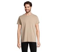 SOL'S Men's Pioneer Cotton T-Shirt in Beige | Size: Small SOL'S Beige S