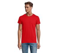 SOL'S Men's Pioneer Cotton T-Shirt in Light Red | Size: Small SOL'S Light Red S