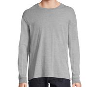 SOL'S Men's Pioneer Marl Long-Sleeved T-Shirt in Grey | Size: Small SOL'S Grey S