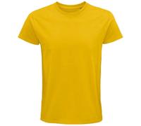 SOLS Unisex Adult Pioneer Organic T-Shirt (Gold) - Size Medium