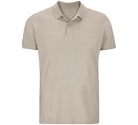 SOLS Mens Planet Piqué Organic Polo Shirt (Rope) - Beige - Size Large