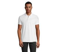 SOL'S Men's Portland Polo Shirt in White | Size: 2XL SOL'S White 2XL