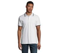 SOL'S Men's Practice Contrast Polo Shirt in White | Size: Small SOL'S White S