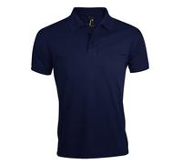 SOLS Mens Prime Pique Plain Short Sleeve Polo Shirt (French Navy) - Size 4XL