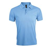 Prime Pique Plain Short Sleeve Polo Shirt SOL'S Blue M