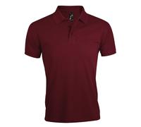 SOLs Mens Prime Pique Plain Short Sleeve Cotton Polo Shirt S PC493